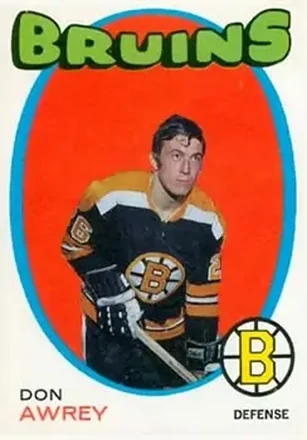 1971-72 O-Pee-Chee #3 Don Awrey
