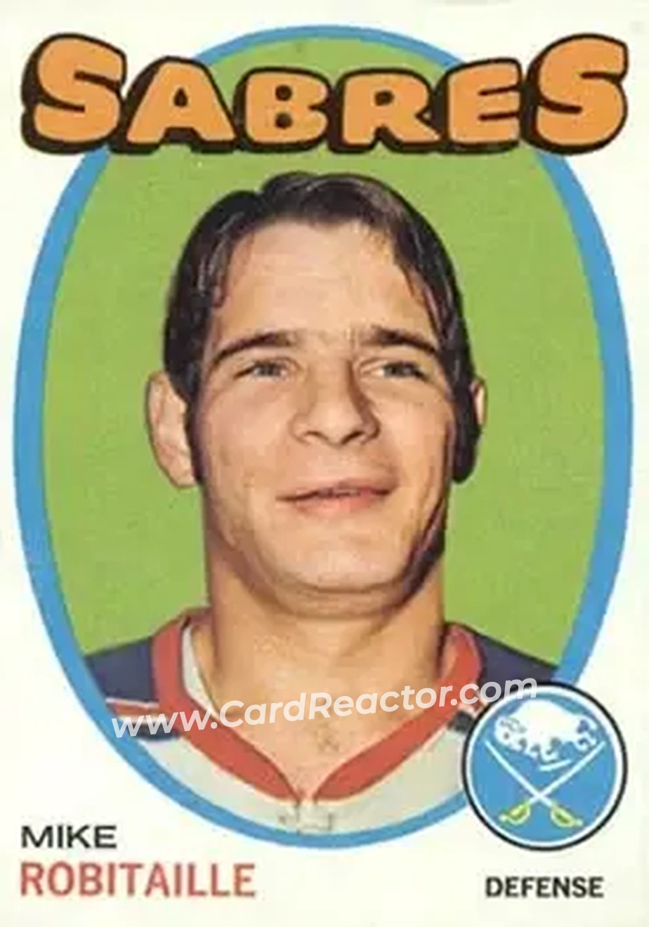 Front of Mike Robitaille