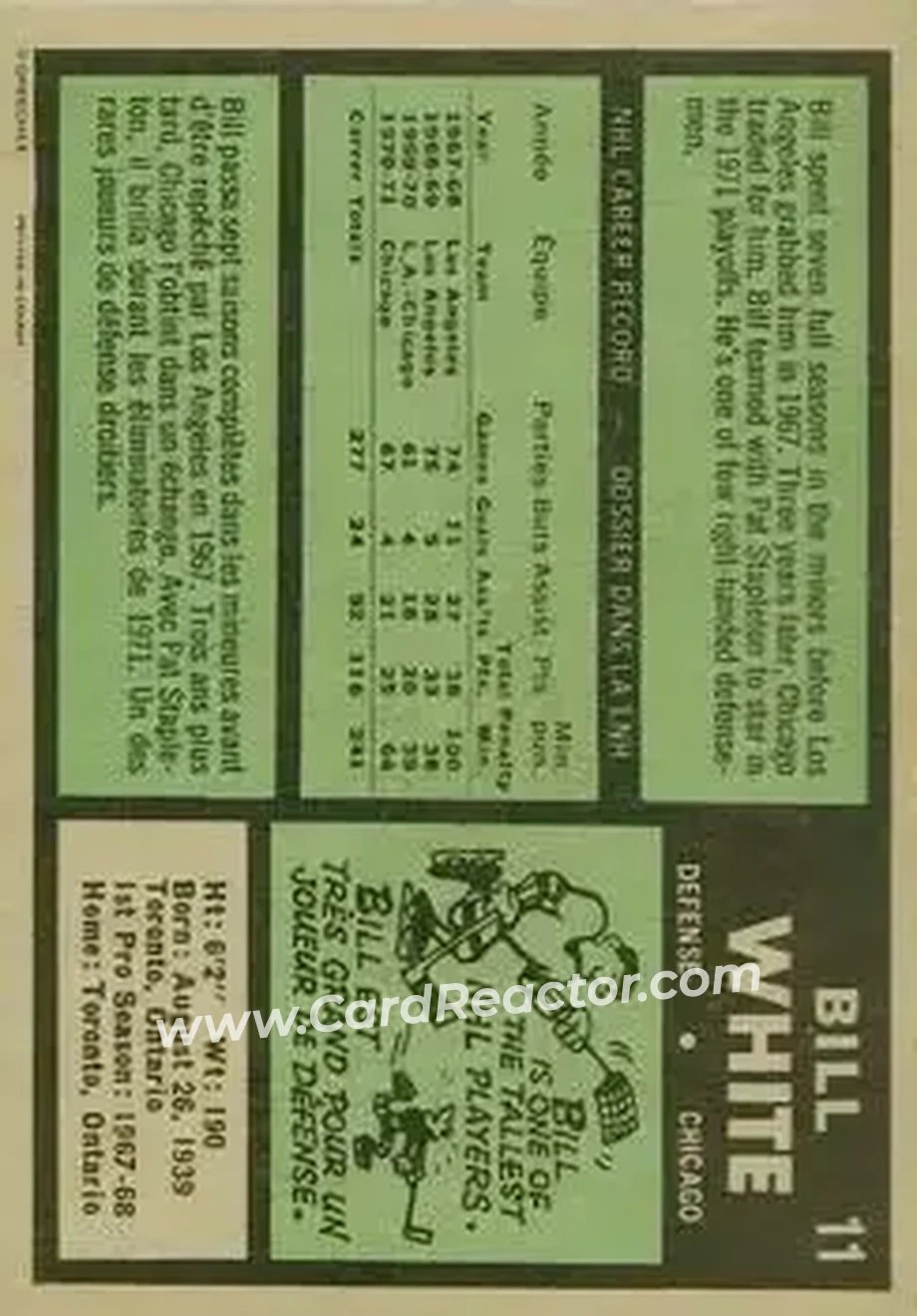 Back of Bill White
