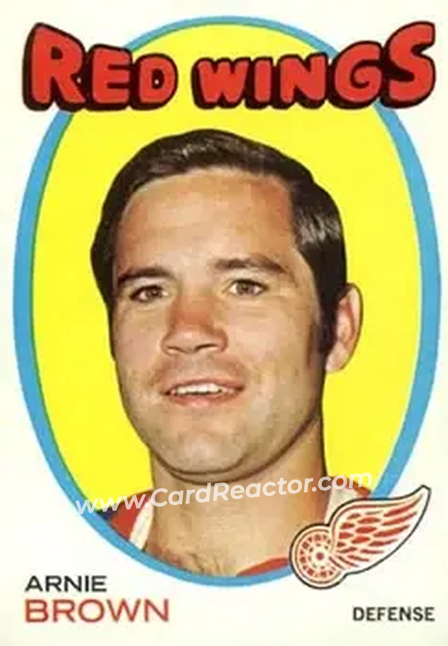 Front of Arnie Brown