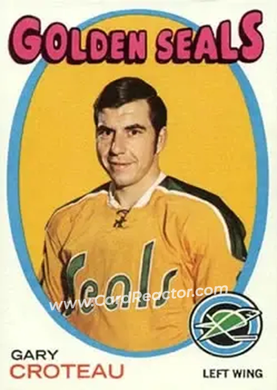1971-72 O-Pee-Chee #17 Gary Croteau