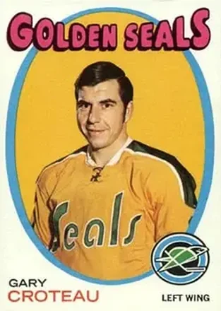 1971-72 O-Pee-Chee #17 Gary Croteau
