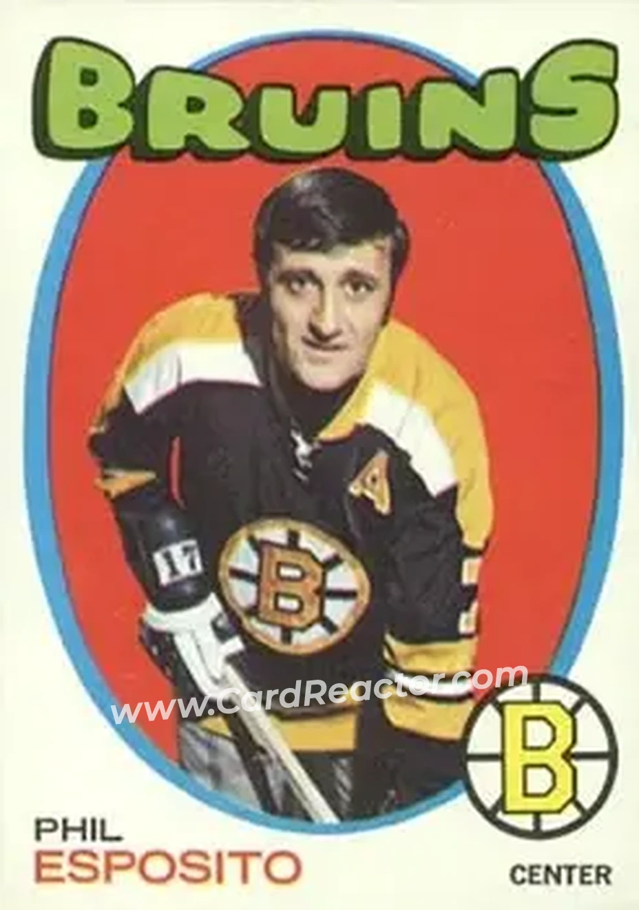 1971-72 O-Pee-Chee #20 Phil Esposito