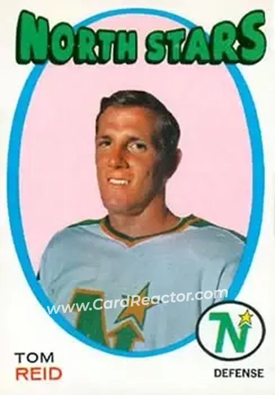 1971-72 O-Pee-Chee #21 Tom Reid