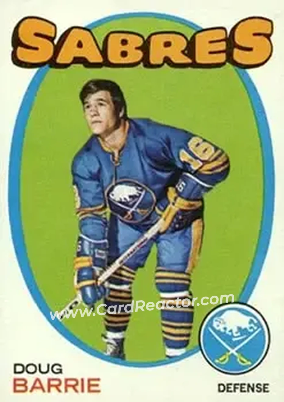 Front of Doug Barrie