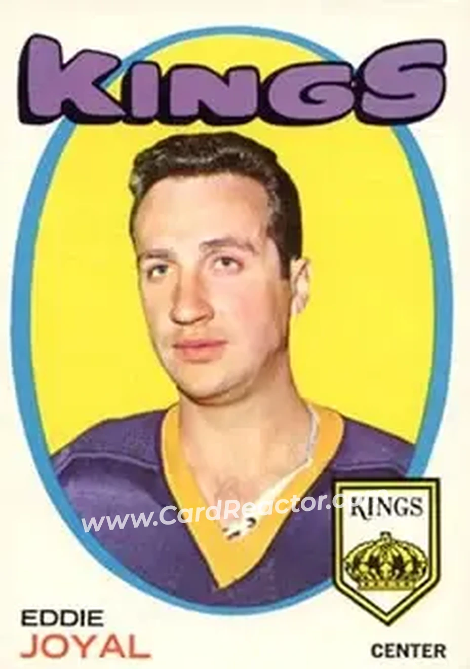 1971-72 O-Pee-Chee #23 Eddie Joyal