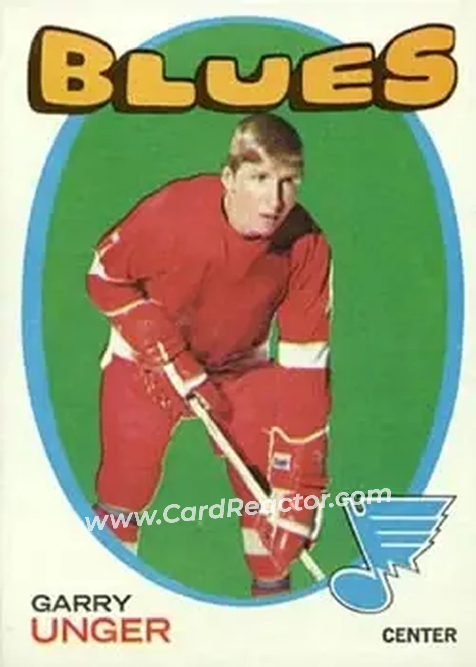 1971-72 O-Pee-Chee #26 Garry Unger