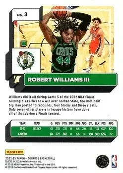 Back of Robert Williams III