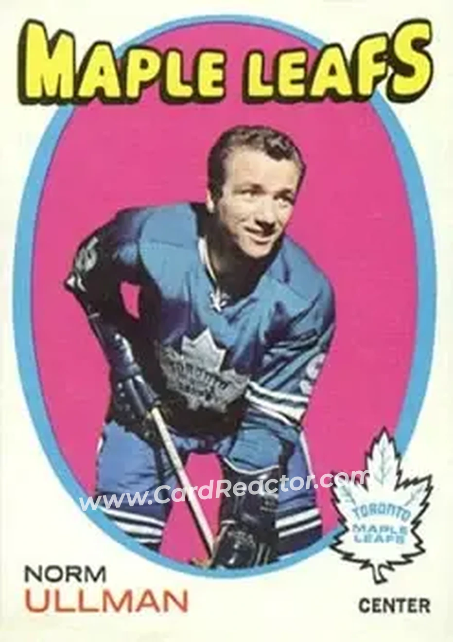 1971-72 O-Pee-Chee #30 Norm Ullman