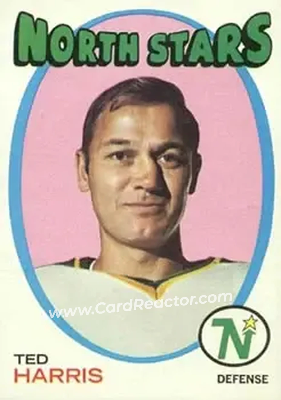 1971-72 O-Pee-Chee #32 Ted Harris