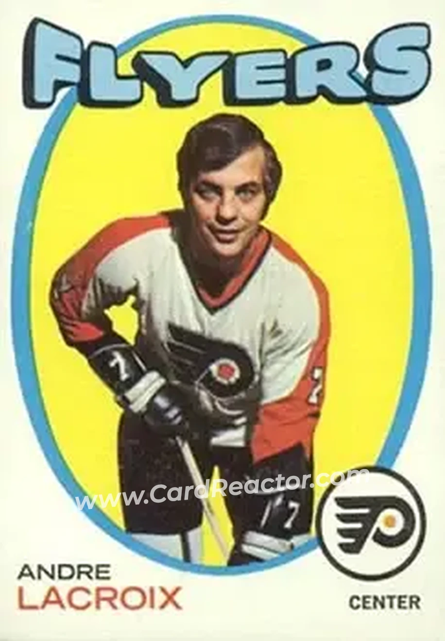 1971-72 O-Pee-Chee #33 Andre Lacroix