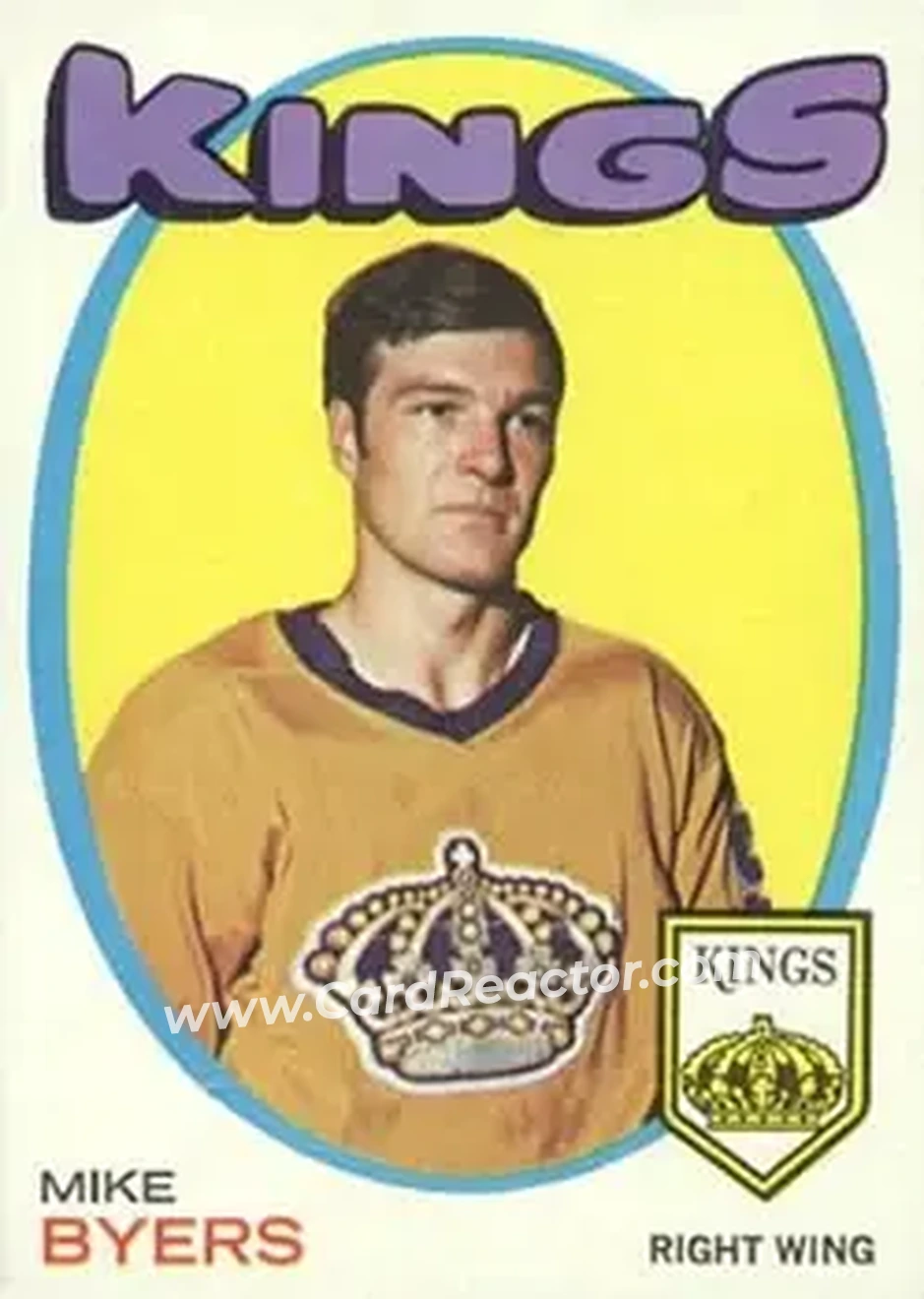 1971-72 O-Pee-Chee #34 Mike Byers
