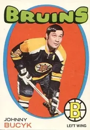 1971-72 O-Pee-Chee #35 Johnny Bucyk