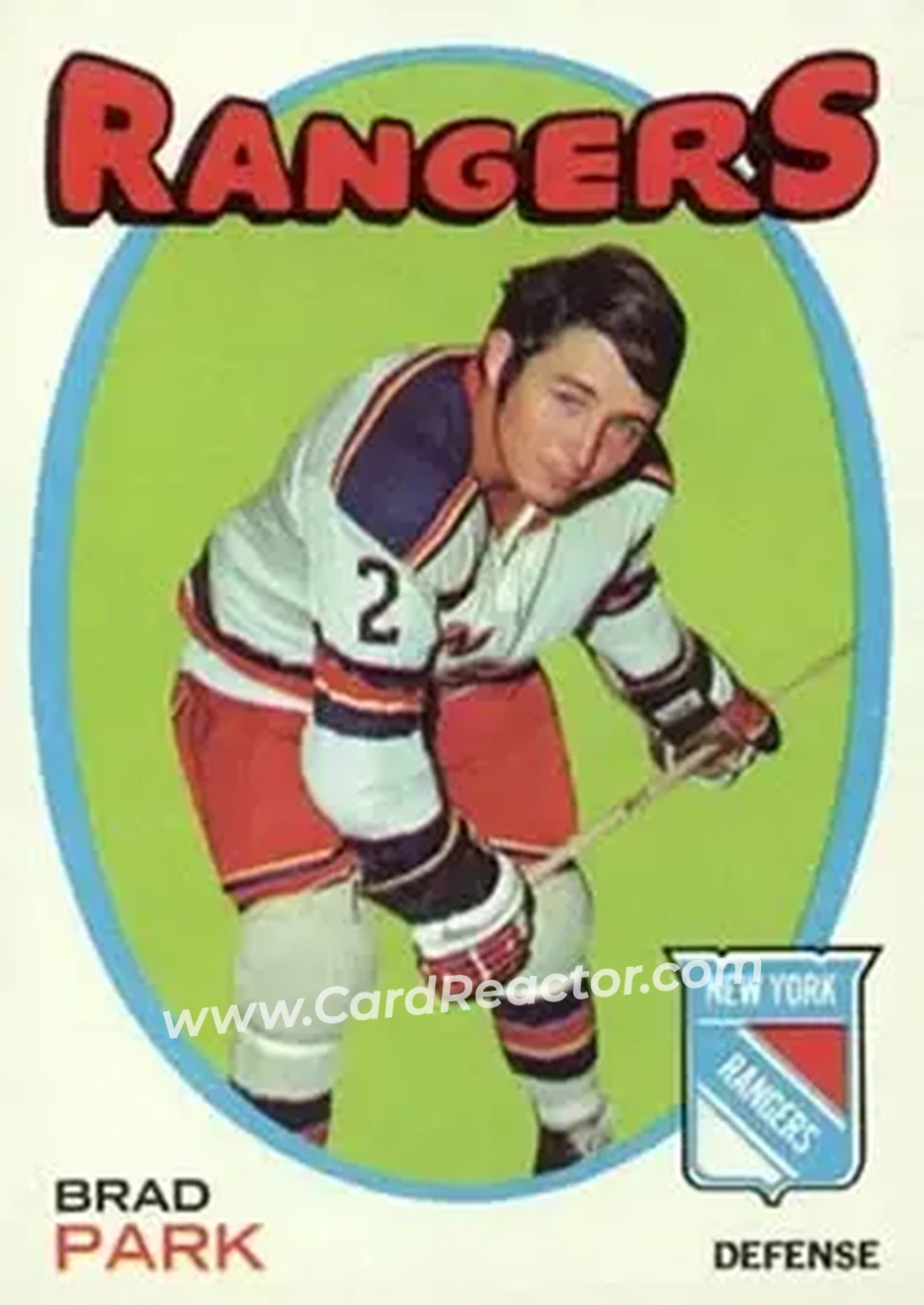 1971-72 O-Pee-Chee #40 Brad Park