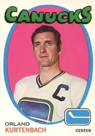 1971-72 O-Pee-Chee #42 Orland Kurtenbach
