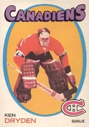 1971-72 O-Pee-Chee #45 Ken Dryden