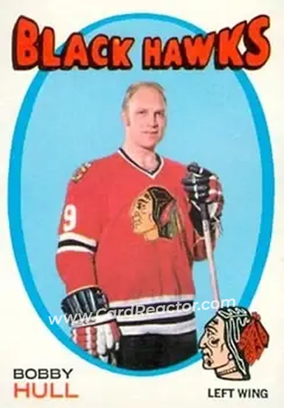 1971-72 O-Pee-Chee #50 Bobby Hull