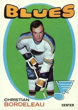 1971-72 O-Pee-Chee #51 Christian Bordeleau