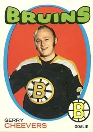 1971-72 O-Pee-Chee #54 Gerry Cheevers