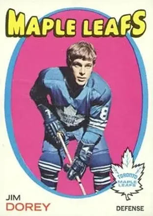 1971-72 O-Pee-Chee #57 Jim Dorey