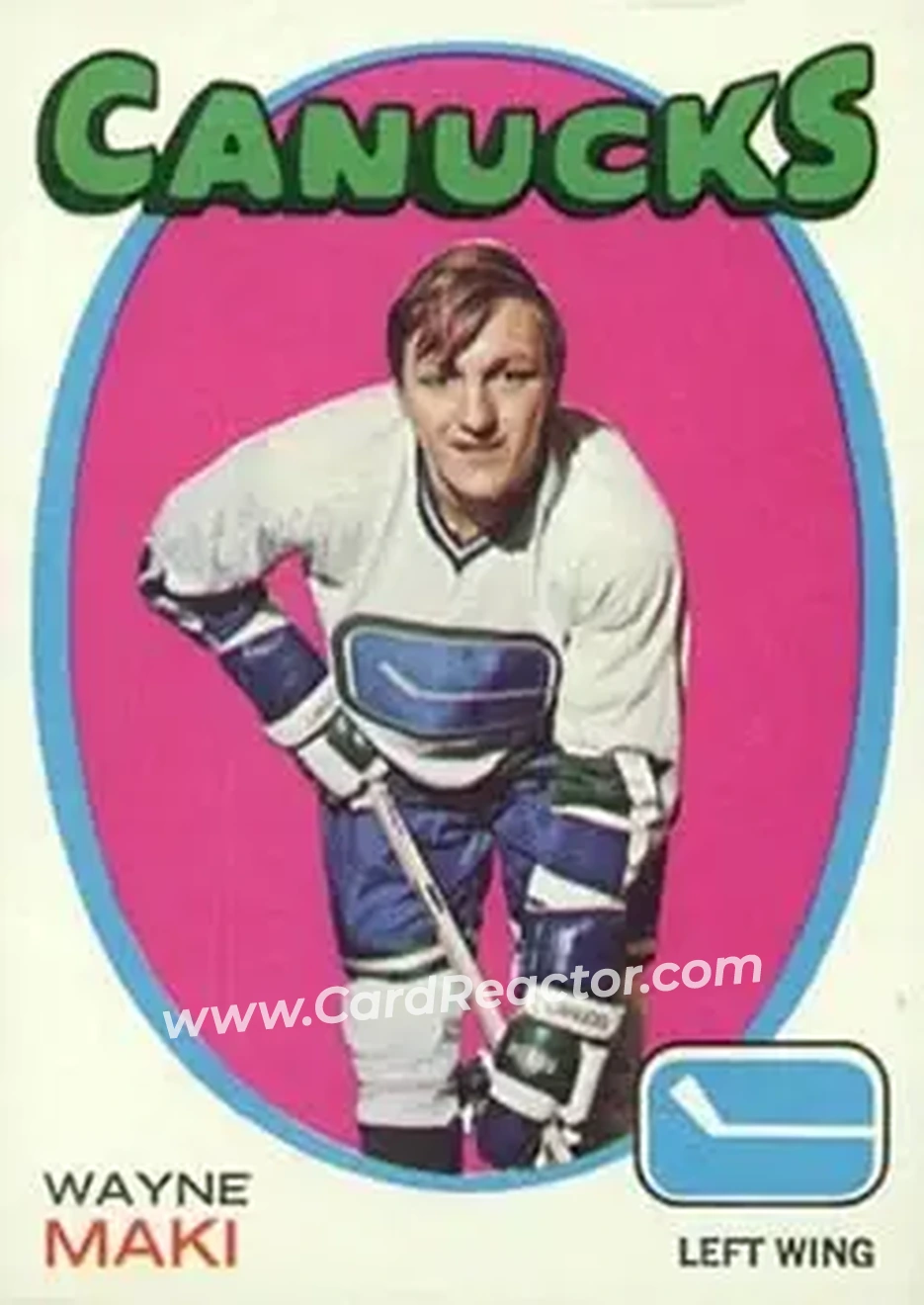1971-72 O-Pee-Chee #58 Wayne Maki