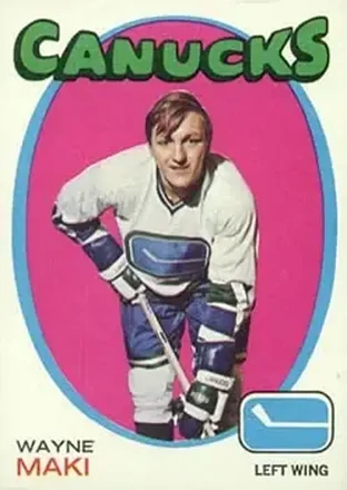 1971-72 O-Pee-Chee #58 Wayne Maki