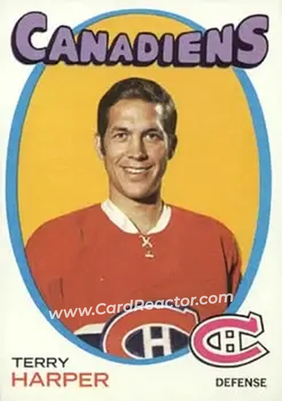 1971-72 O-Pee-Chee #59 Terry Harper