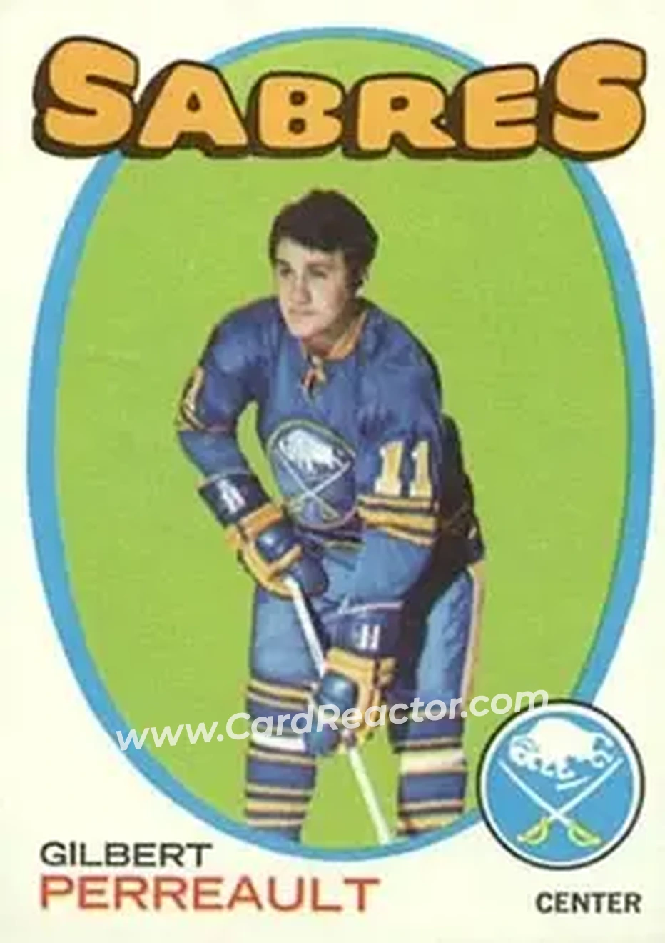 1971-72 O-Pee-Chee #60 Gil Perreault