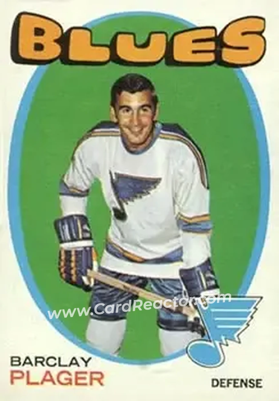 1971-72 O-Pee-Chee #66 Barclay Plager