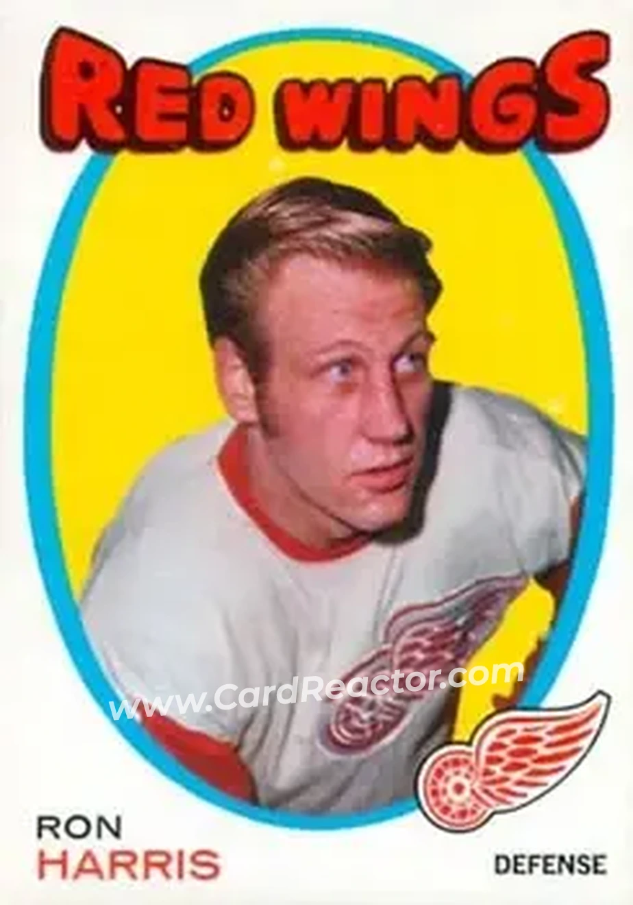 1971-72 O-Pee-Chee #70 Ron Harris