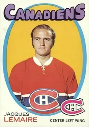 1971-72 O-Pee-Chee #71 Jacques Lemaire