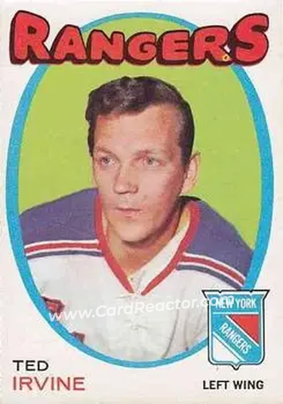 1971-72 O-Pee-Chee #74 Ted Irvine