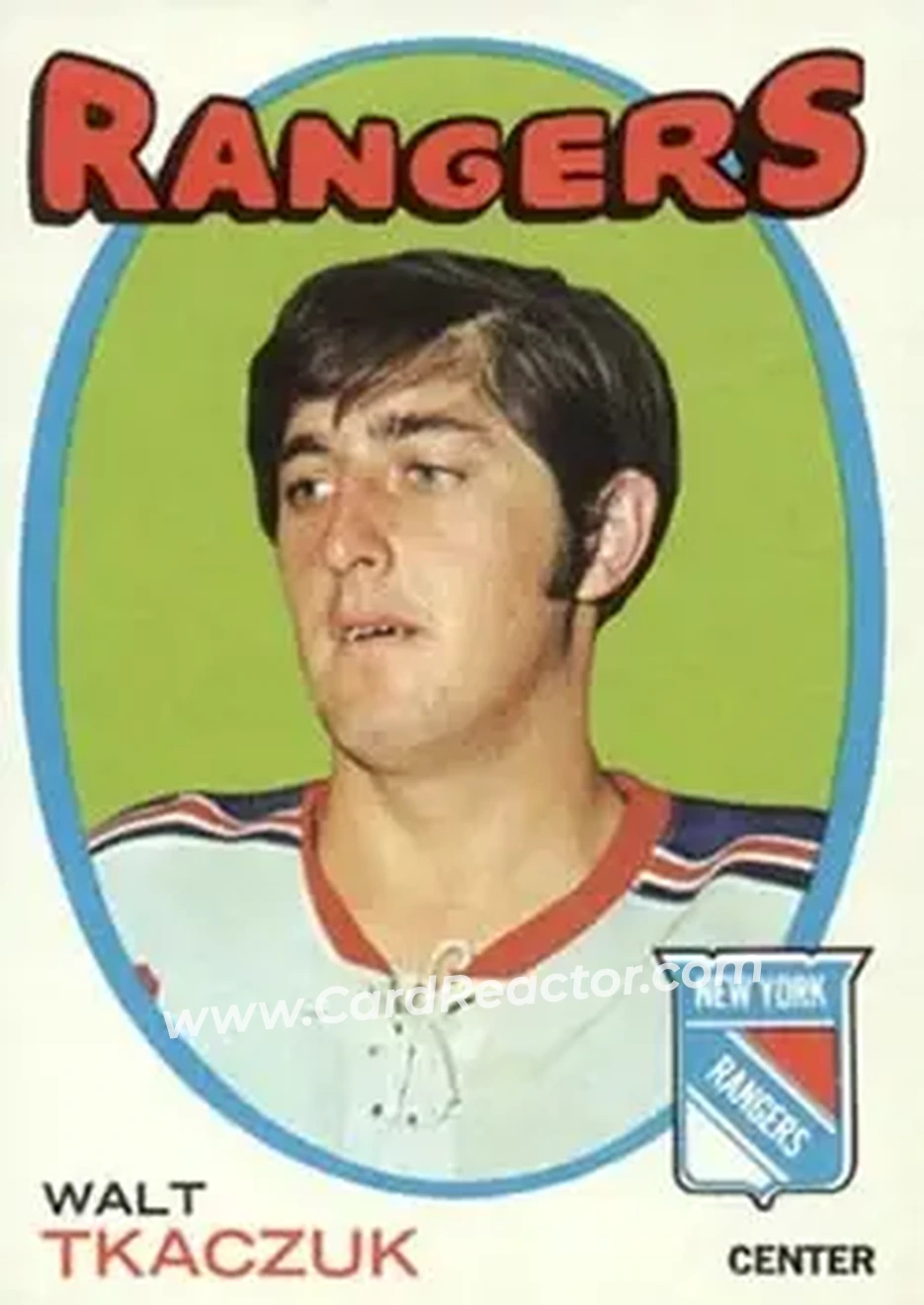 1971-72 O-Pee-Chee #75 Walt Tkaczuk