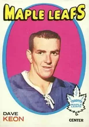1971-72 O-Pee-Chee #80 Dave Keon