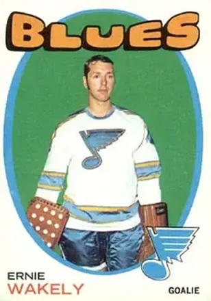 1971-72 O-Pee-Chee #81 Ernie Wakely