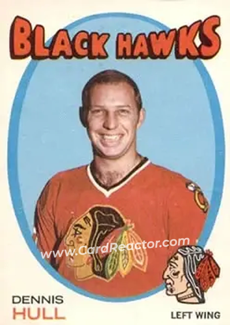 1971-72 O-Pee-Chee #85 Dennis Hull