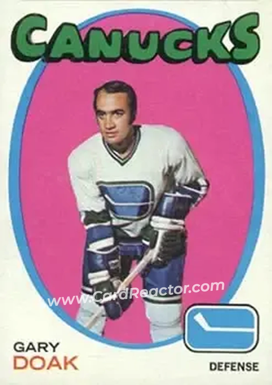 1971-72 O-Pee-Chee #87 Gary Doak