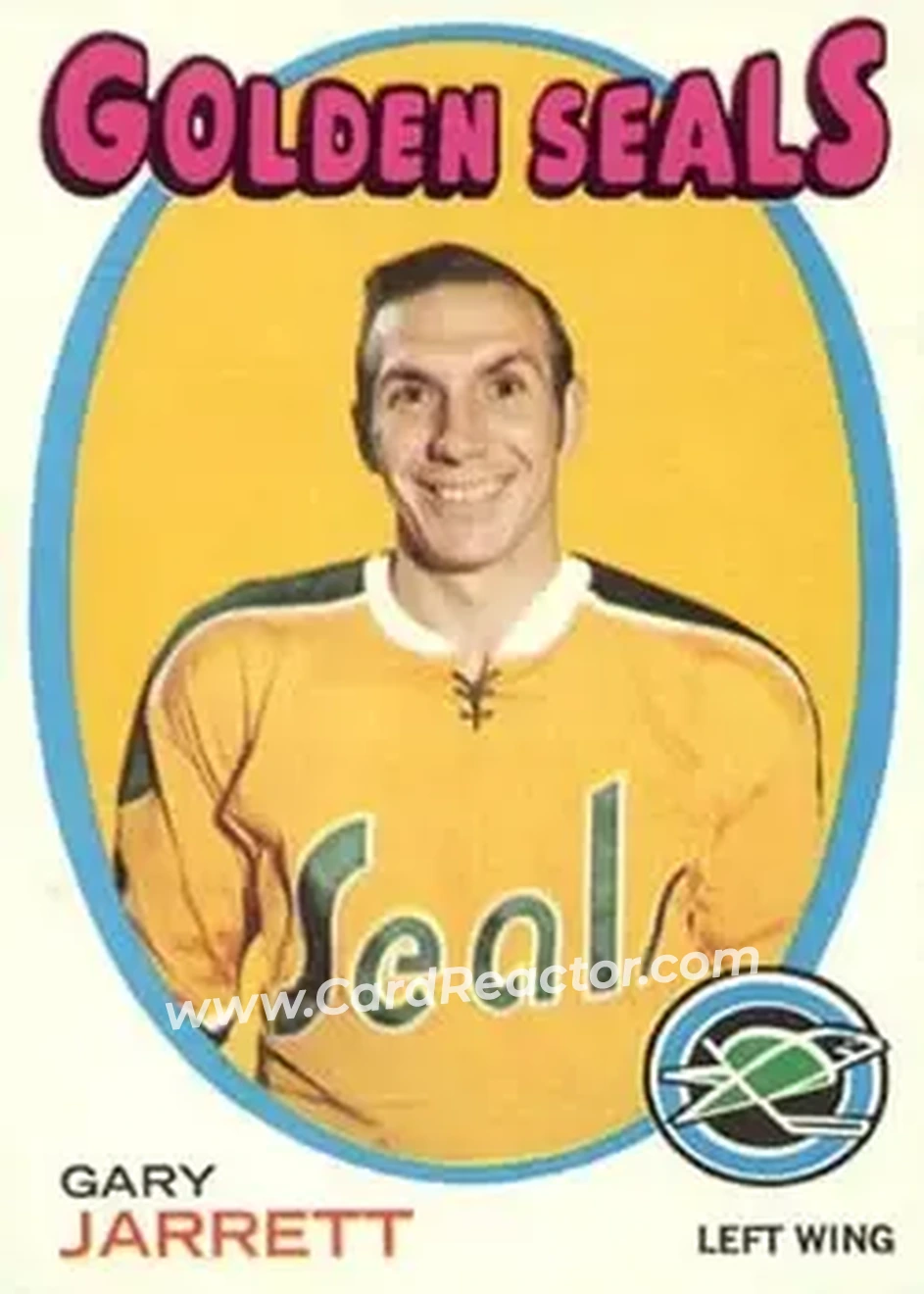 1971-72 O-Pee-Chee #93 Gary Jarrett