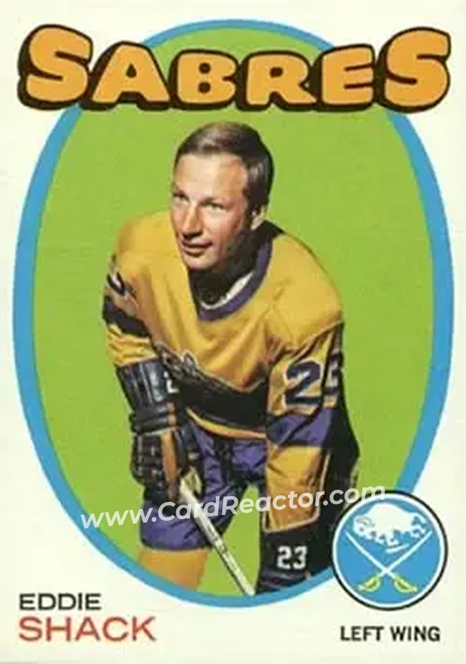 1971-72 O-Pee-Chee #96 Eddie Shack