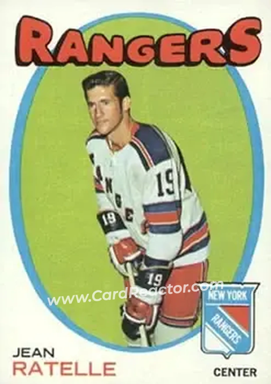 1971-72 O-Pee-Chee #97 Jean Ratelle