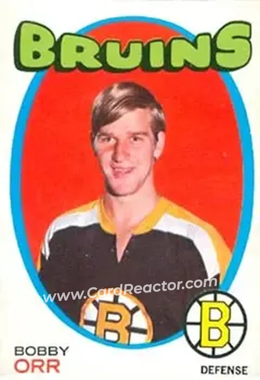 1971-72 O-Pee-Chee #100 Bobby Orr
