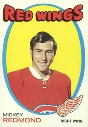 1971-72 O-Pee-Chee #102 Mickey Redmond