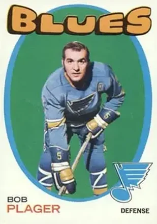 1971-72 O-Pee-Chee #103 Bob Plager