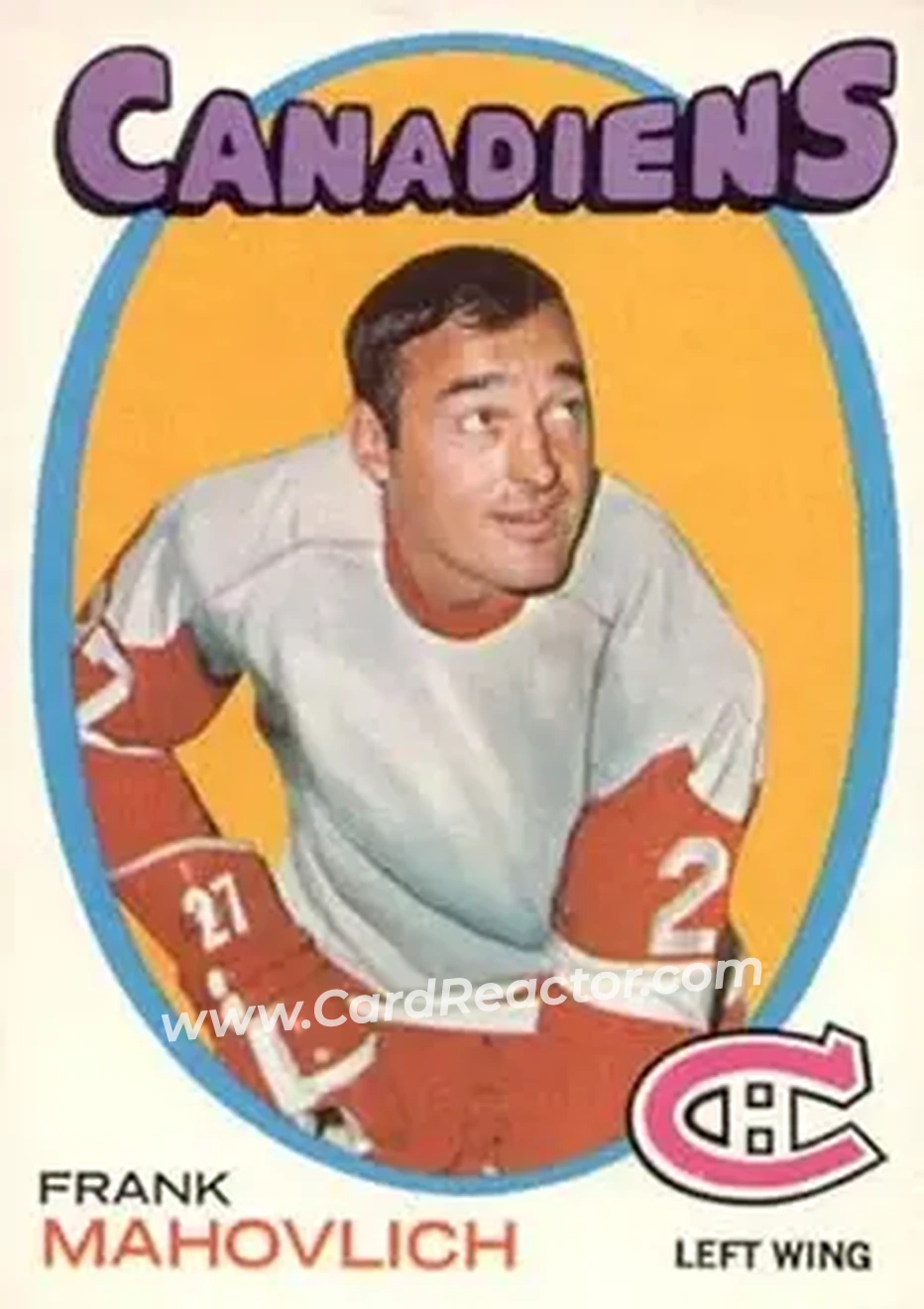 Front of Frank Mahovlich