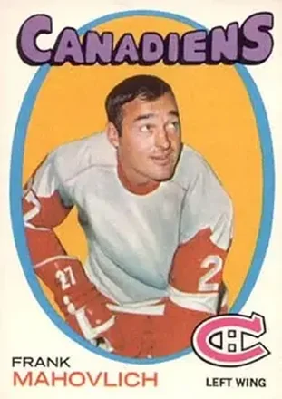1971-72 O-Pee-Chee #105 Frank Mahovlich