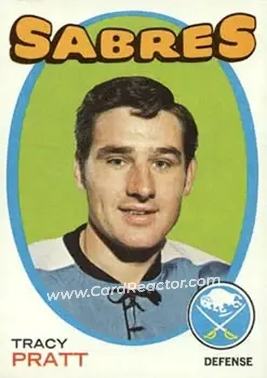 1971-72 O-Pee-Chee #107 Tracy Pratt