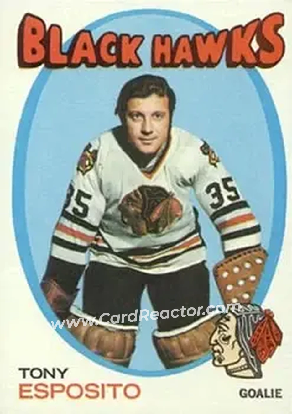 1971-72 O-Pee-Chee #110 Tony Esposito