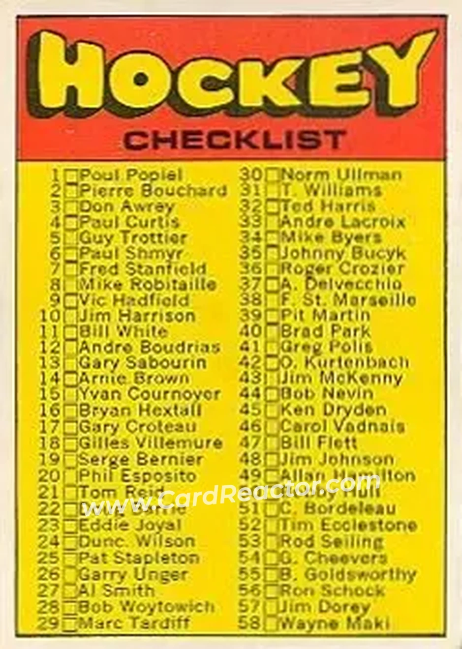 Front of Card #111