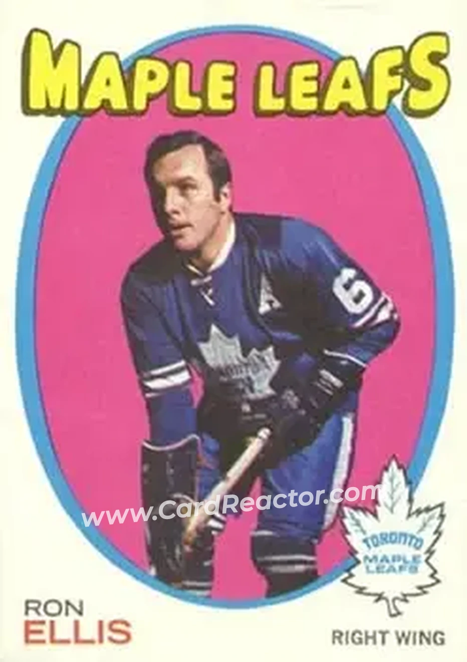 Front of Ron Ellis