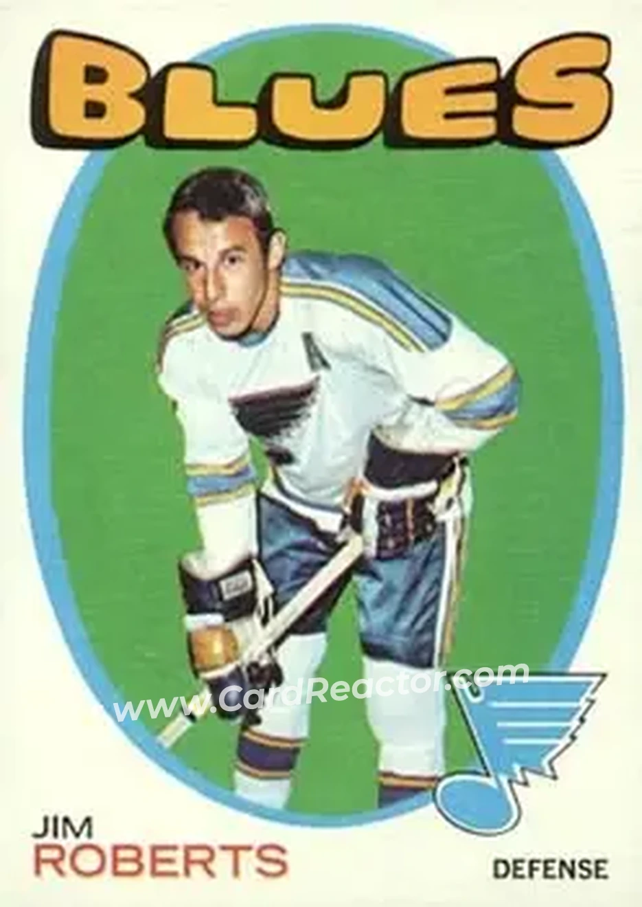 1971-72 O-Pee-Chee #116 Jim Roberts